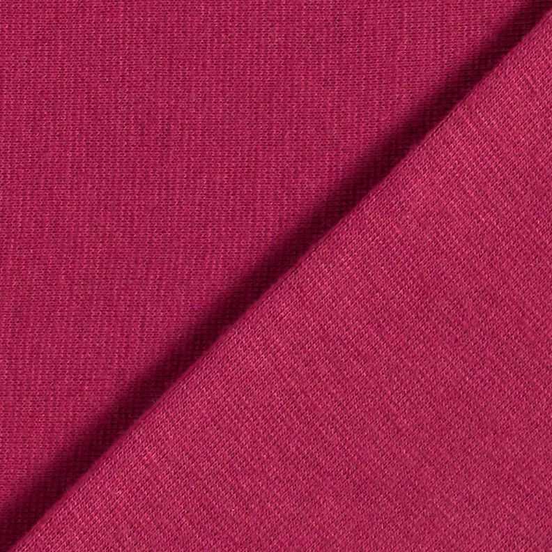 Dzianina ściągaczowa jednokol. – purpura, image number 3