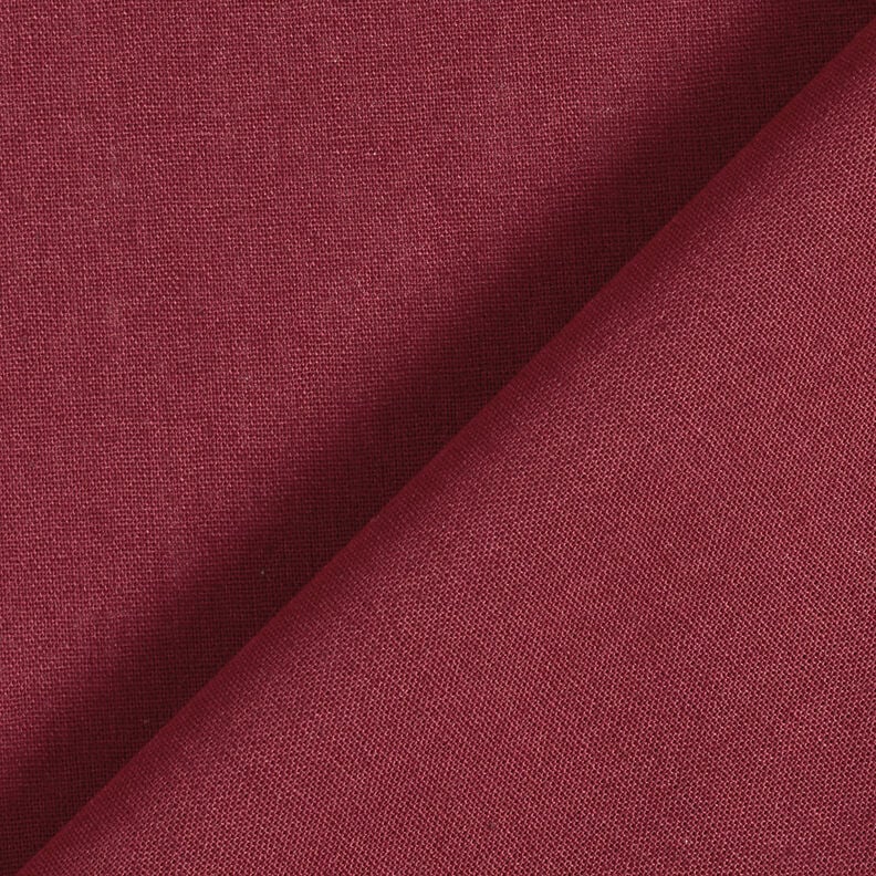 Tkanina bawełniana Kreton Jednokol – bordo,  image number 3