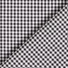 Popelina bawełniana Drobna kratka Vichy, z barwionej przędzy – czerń/biel,  thumbnail number 6
