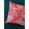 Tkanin dekoracyjna Half panama kilimowy dywan – czerwień karminowa,  thumbnail number 5