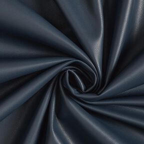 Sztuczna skóra z welurem na lewej stronie  – ciemnogranatowy, 