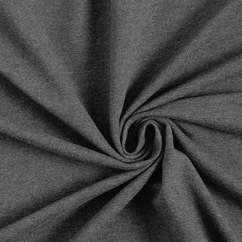 Lekka dresówka pętelkowa french terry melanż – granit,  image number 1
