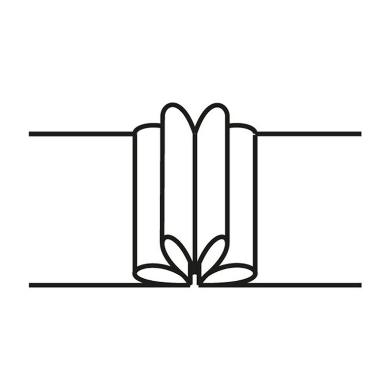 Taśma zakładkowa 4x, 50 mm – biel | Gerster,  image number 3