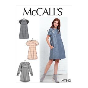 Sukienka, McCalls 7862 | 40 - 48, 