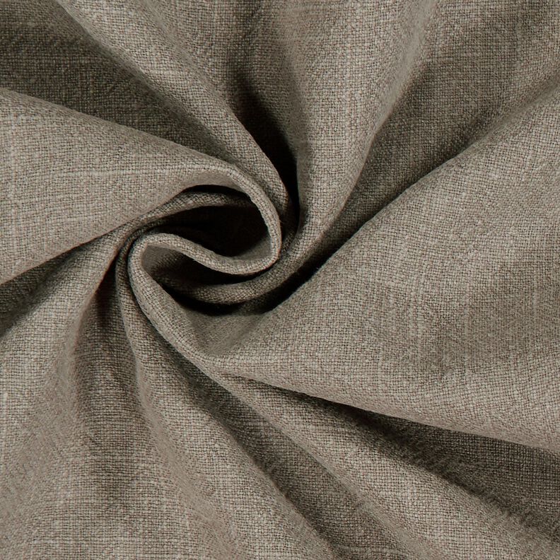 Tkanina ramia mix stonewashed, wysoka jakość – ciemny szarobrązowy,  image number 2