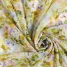 Szyfon morze kwiatów z recyklingu – pastelowy fiolet/zieleń liści lipy,  thumbnail number 3