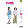 Spodnie | Burda 9224 | 98-128,  thumbnail number 1