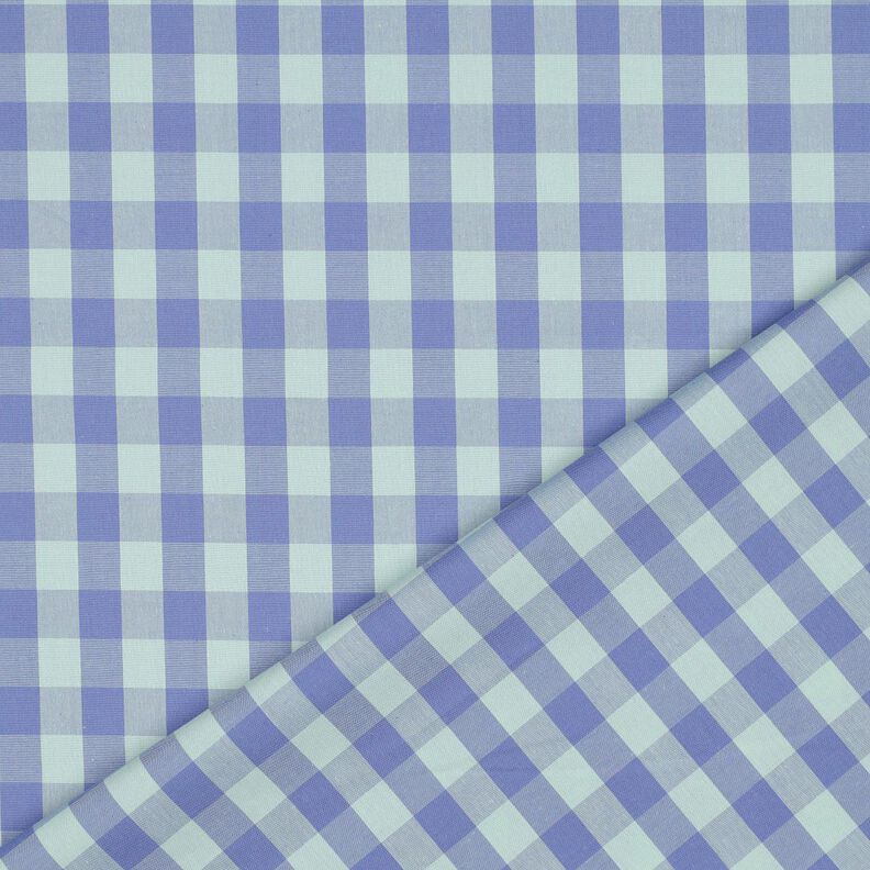 Popelina bawełniana Kratka | Poppy Fabrics – jasny miętowy/liliowy,  image number 4