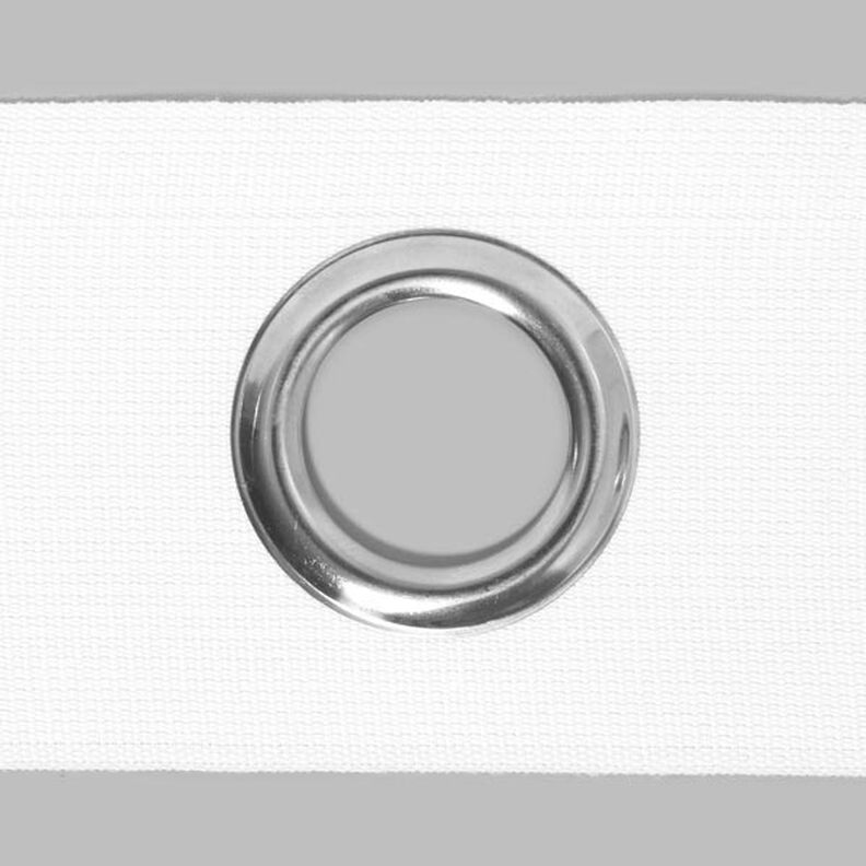 Taśma z przelotkami, 100 mm – biel | Gerster,  image number 1
