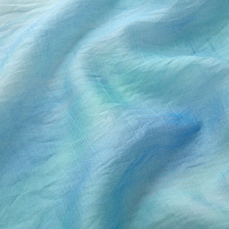 Lekki tencel, batik – błękit morski,  image number 2