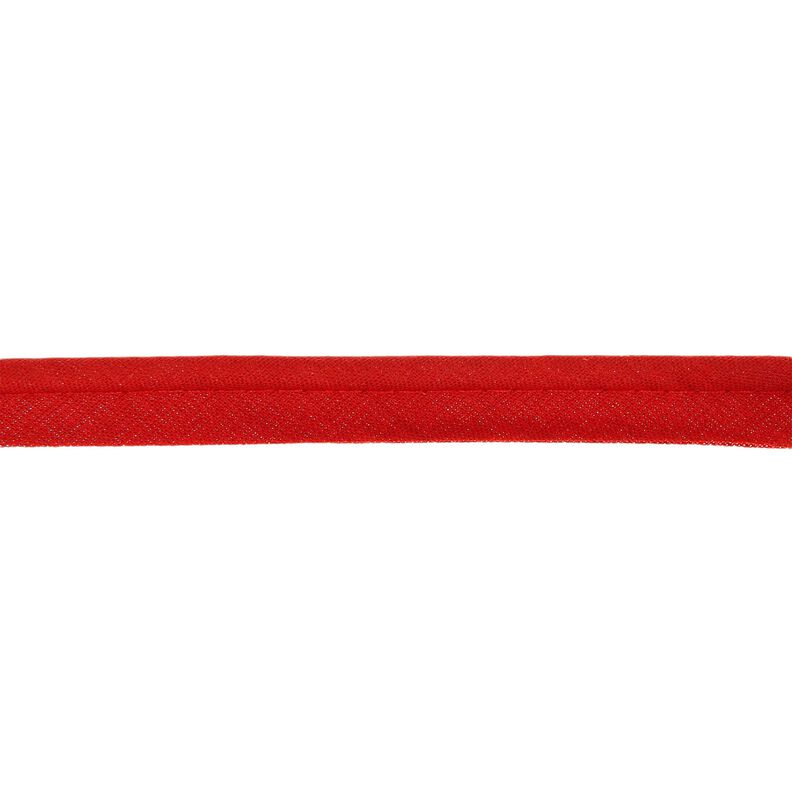 Taśma wypustkowa Polycotton [15 mm] – czerwień,  image number 1