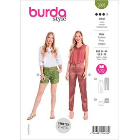 Szorty, Burda 6005 | 34 - 44, 