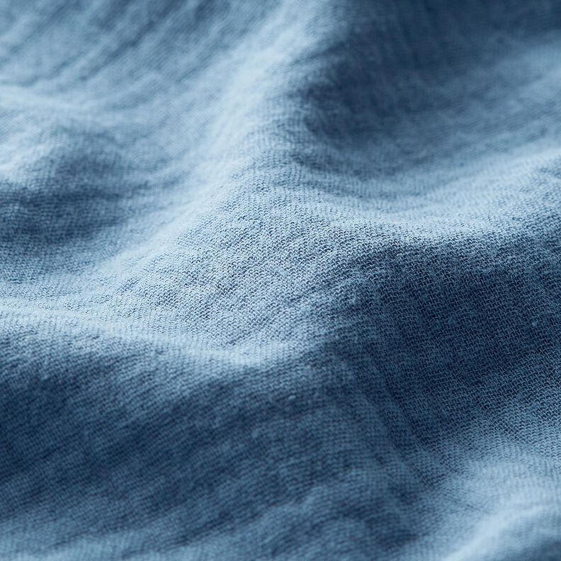 Muślin / Tkanina double crinkle – dżins, image number 3