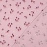 Muślin / Tkanina double crinkle kwiatki | Poppy Fabrics – jasny brudny róż,  thumbnail number 4