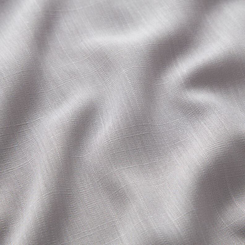 Tkanina wiskozowa z efektem lnu – srebrnoszary, image number 2