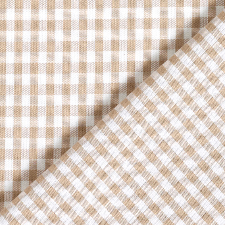 Tkanina bawełniana Kratka Vichy 0,5 cm – zawilec/biel,  image number 4
