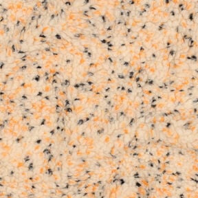 Puszysty plusz Tweed Melanż | Poppy Fabrics – beż, 