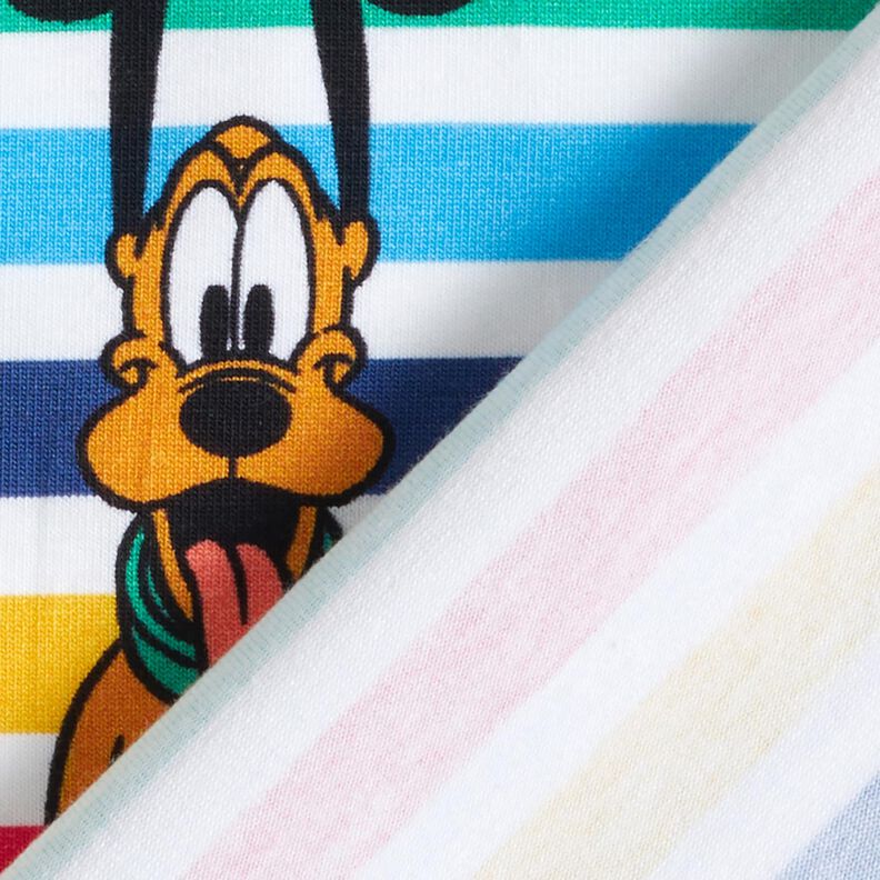 Dżersej bawełniany Myszka Miki i przyjaciele | Disney – biel,  image number 4