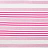 Dżersej wiskozowy kreszowany – biel/pink,  thumbnail number 1