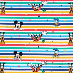 Dżersej bawełniany Myszka Miki i przyjaciele | Disney – biel, 