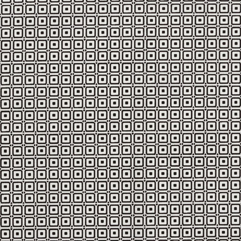 Tkanina koszulowa w kwadraciki &ndash; czerń/biel,  image number 1