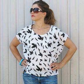 FRAU MIA – luźna bluzka z raglanami, Studio Schnittreif | XS - XL, 
