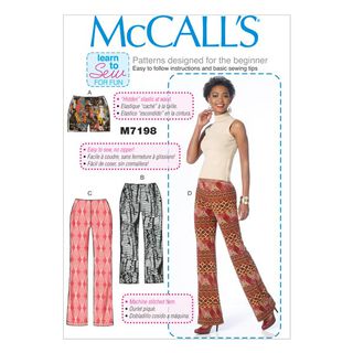 Szorty|Spodnie, McCalls 7198 | 32 - 48, 