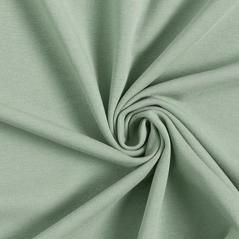 Lekka dresówka bawełniana jednokol. – zieleń trzcinowa,  image number 1