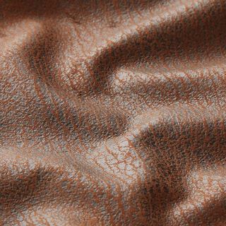 Tkanina tapicerska imitacja skóry Pamero – średni brąz, 