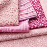 Dżersej bawełniany prążki – liliowy/pink,  thumbnail number 5