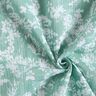 Muślin / Tkanina double crinkle Wz&oacute;r kwiatowy &ndash; eukaliptusowy/biel,  thumbnail number 3