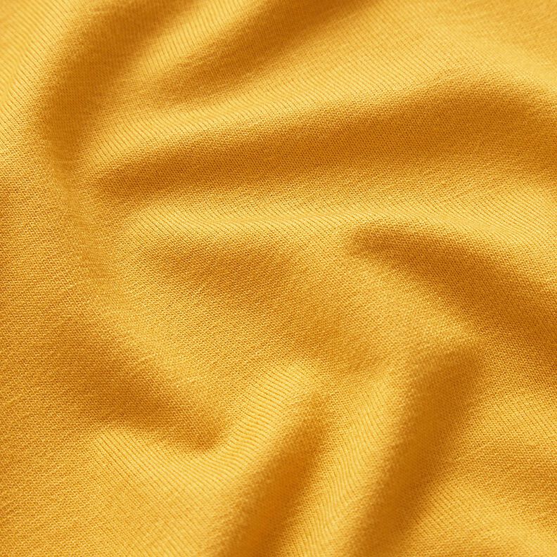 Letni dżersej wiskozowy, średni – żółty curry,  image number 2