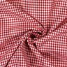 Tkanina bawełniana Kratka Vichy 0,2 cm – czerwień/biel,  thumbnail number 2