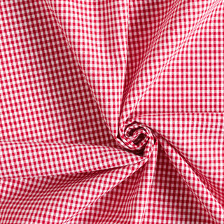Tkanina bawełniana Vichy - 0,2 cm – chili, 
