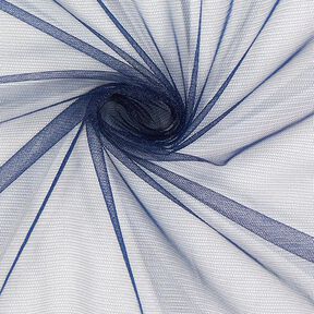Połyskliwy tiul – granat navy, 