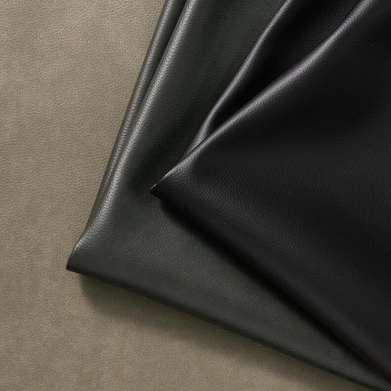 Tkanina tapicerska Imitacja skóry wytłaczany – ciemny brąz,  image number 6