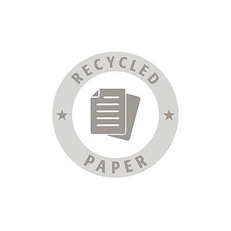 Guzik z papieru/poliestru z recyklingu, 4 dziurki,  image number 3