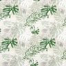 Bawełna powlekana – egzotyczne liście – naturalny/zieleń,  thumbnail number 1