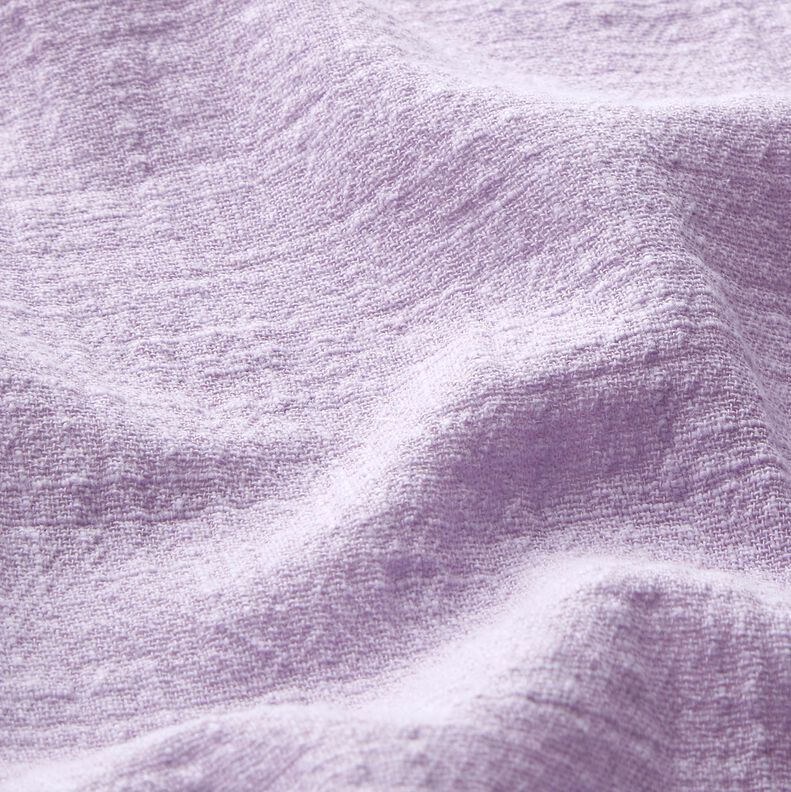 Tkanina bawełniana z efektem lnu – liliowy,  image number 2
