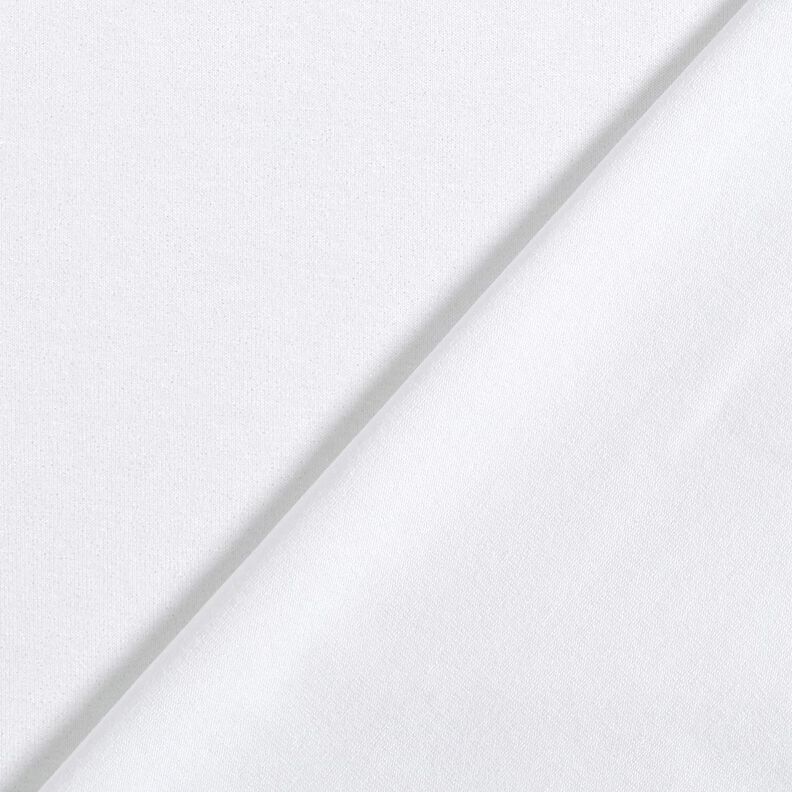 Dżersej wiskozowy brokat – biel,  image number 3