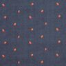 Dżersej bawełniany truskawki o wyglądzie dżinsu nadruk cyfrowy – szary błękit/ognista czerwień,  thumbnail number 1