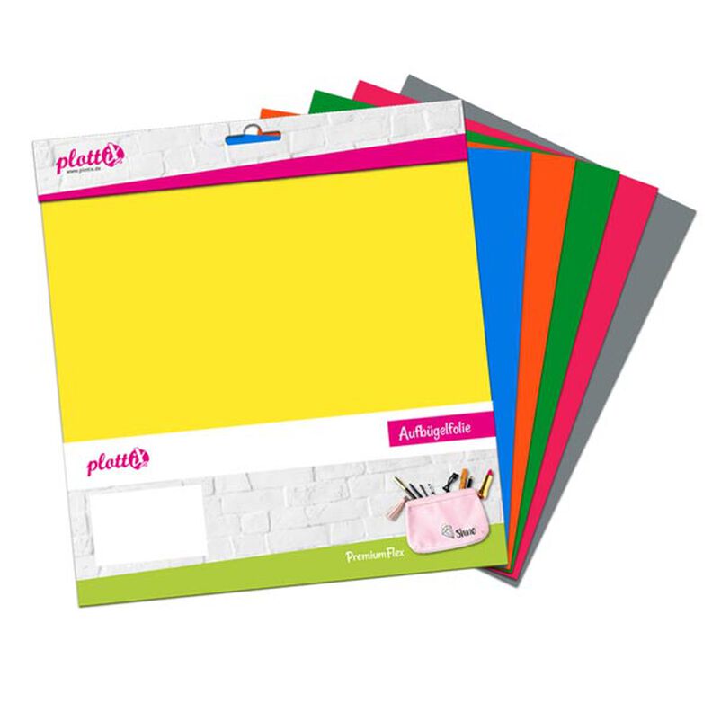 PlottiX PremiumFlex kolory podstawowe [20 x 30 cm | 6 folii],  image number 1