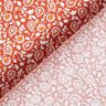 Tkanina bawełniana kreton Drobny wzór paisley – terakota,  thumbnail number 4