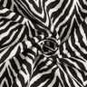 Tkanin dekoracyjna Żakard zebra – kość słoniowa/czerń,  thumbnail number 3