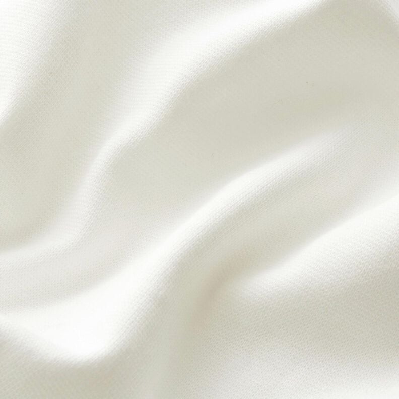 Dzianina ściągaczowa jednokol. – biel,  image number 2