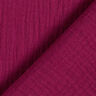 Muślin / Tkanina double crinkle – bordo,  thumbnail number 4