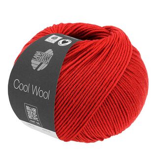 Cool Wool Melange, 50g | Lana Grossa – czerwień, 