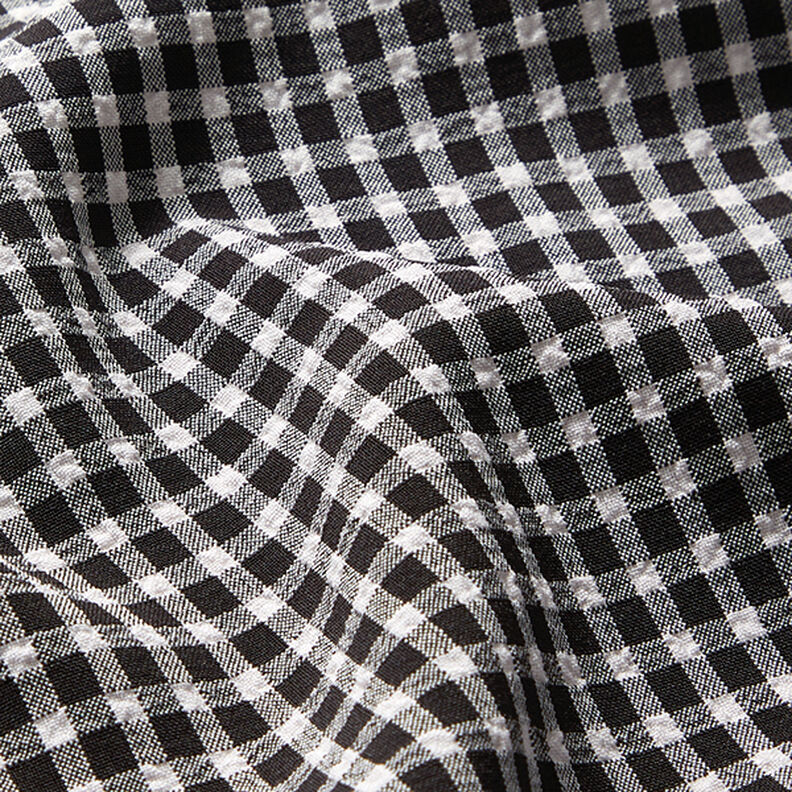 Kora w drobną kratkę – czerń/biel,  image number 2