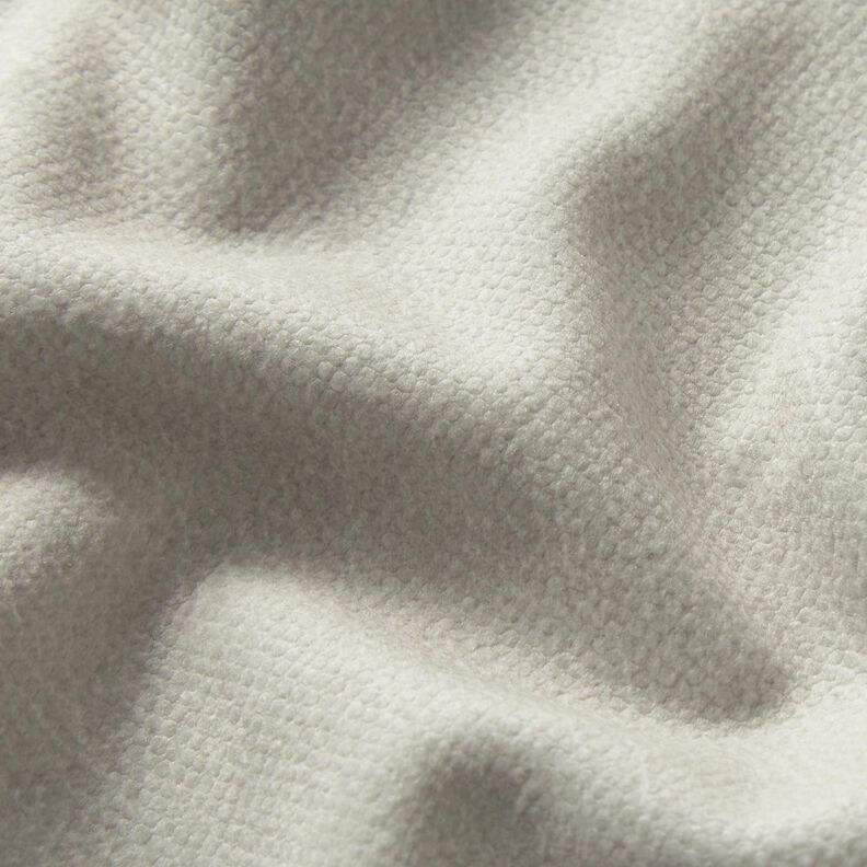 Tkanina tapicerska aksamitny wygląd – kość słoniowa, image number 2