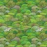 Tkanina dekoracyjna półpanama z nadrukiem cyfrowym Krajobraz wiosenny – zielone jabłuszko,  thumbnail number 1